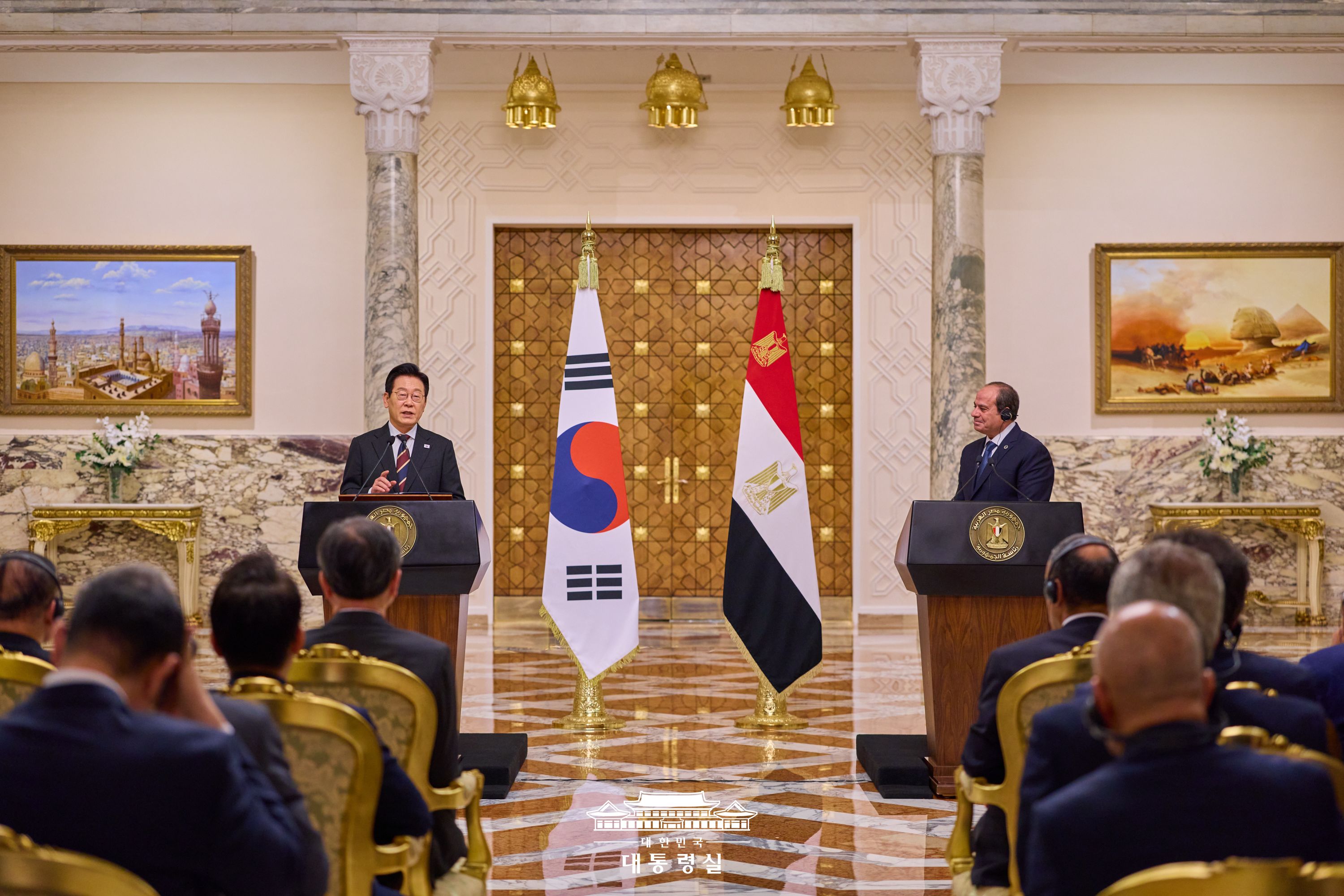 이집트 공식 방문, 국민 여러분께 보고드립니다 슬라이드10